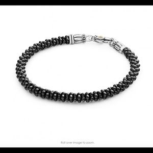 Lagos Black Caviar Skinny Bracelet!